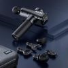 Massage Gun Deep Tissue Muscle Massage Gun For Athletes Handheld Electric Body Shoulder Neck Back Massager Gun For Pain Relief Portable Percussion Mas